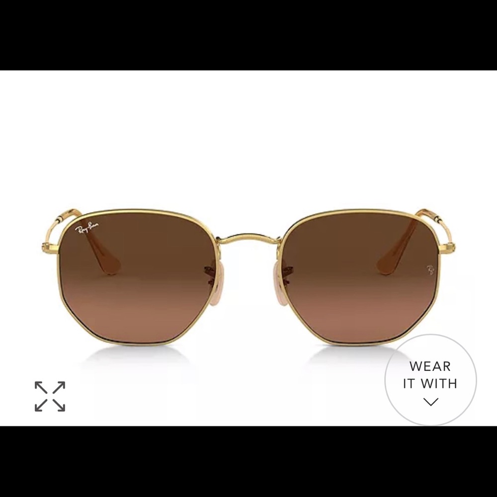 Ray-ban HEXAGONAL FLAT LENSES